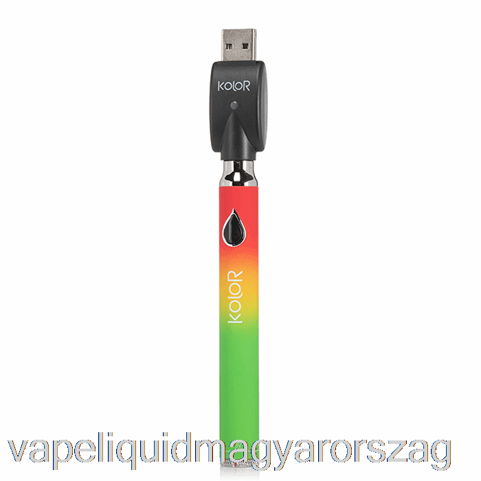 Leaf Buddi Kolor Twist Slim 650mah Akkumulátor Rasta Vape Folyadék